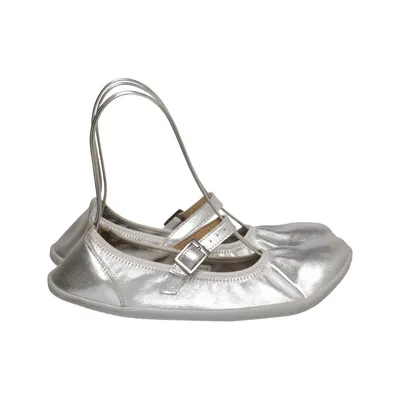 Ballerinaskor (Silverfärgad) från Groundies