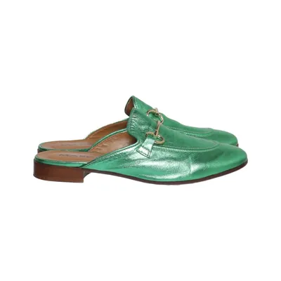 Mules (Green) from Marco Leather