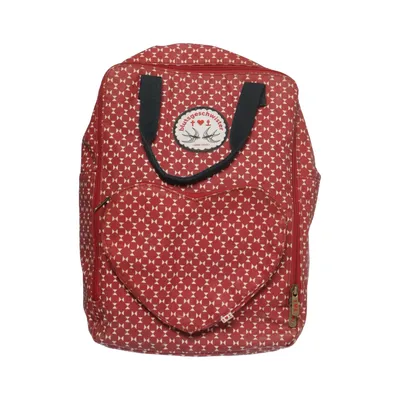 Backpack (Red, White) from Blutsgeschwister