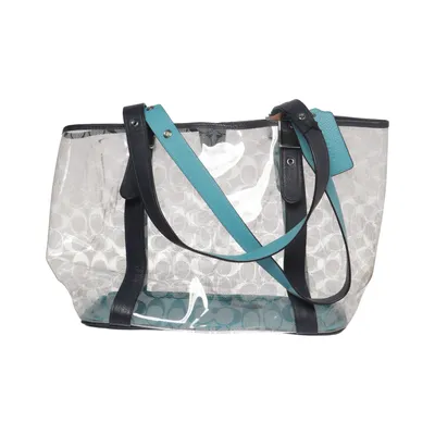 Sac à main (Bleu, Transparent) de Coach