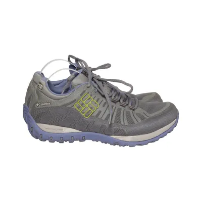 Hiking shoes (Gray, Purple) from Columbia Leather