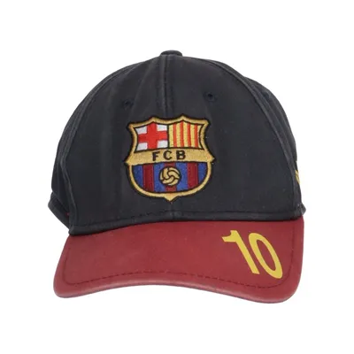 Baseball cap (Blue, Red, Multicolored) from FC Barcelona Cotton