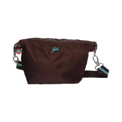 Shoulder-bag (Brown, Turquoise) from Gabs Leather, Polyamide