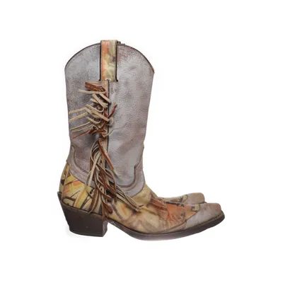 Cowboyboots (Grå, Flerfärgad) från Sancho