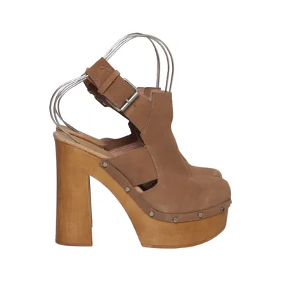 Sabots (Marron) de Conleys Cuir