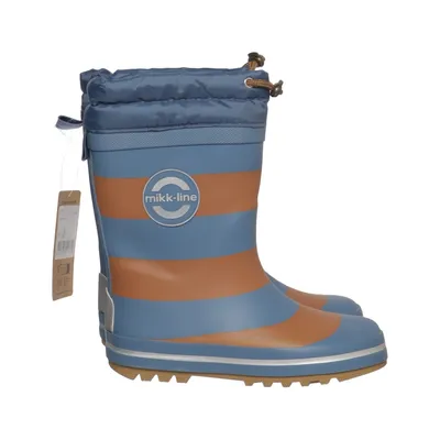 Bottes en caoutchouc (Bleu, Marron) de Mikk-line