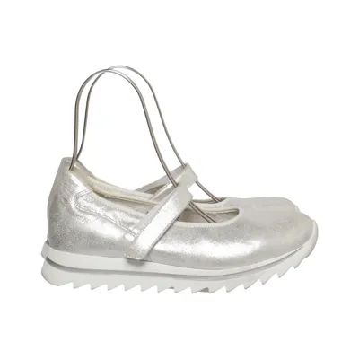 Schoenen (Zilver) van Waldläufer Leer