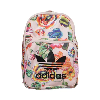 Backpack (Pink, Multicolored) from Adidas Originals Polyester, Polyurethane