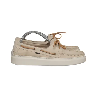 Chaussures de bateau (Beige) de Scapa Cuir