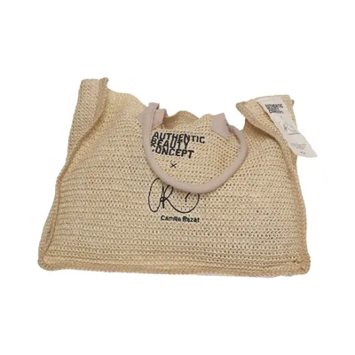 Strandtaske (Beige) fra Authentic Beauty Concept