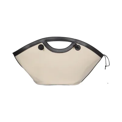 Handväska (Beige, Svart) från STOCKH LM Studio Bomull, Polyuretan
