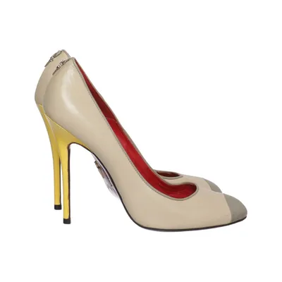 Escarpins (Beige) de Cesare Paciotti Cuir