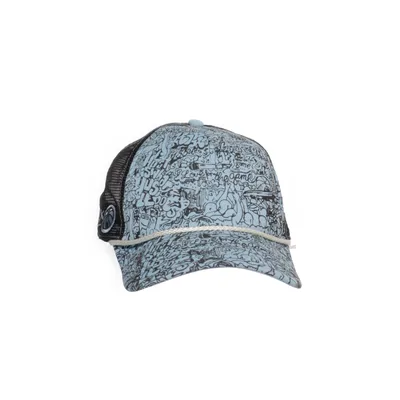 Trucker cap (Blue, Black) from New Era Cotton, Polyester