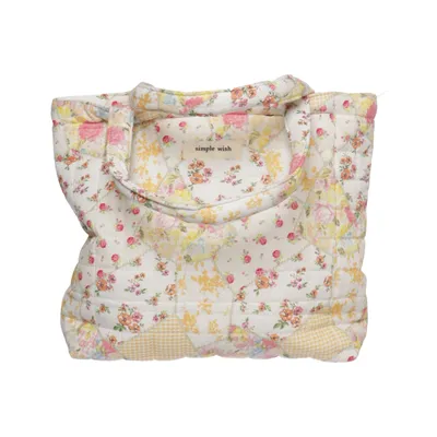 Canvas tas (Wit, Meerkleurig) van Simple Wish