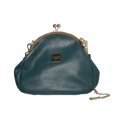 Sac à bandoulière (Vert, Multicolore) de Ego Cuir