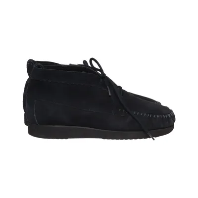 Laced boots (Blue) from Helvesko Leather