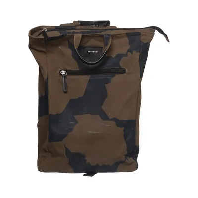 Backpack (Brown, Blue, Multicolored) from Sandqvist Organic cotton, Recycled polyester