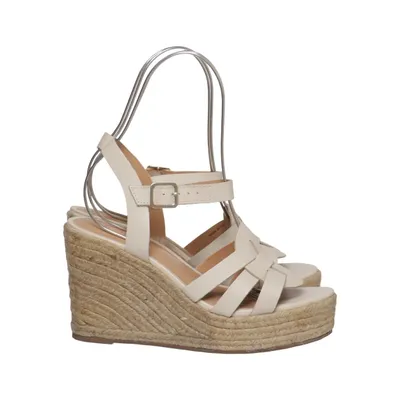 Wedges (Beige) from Signature Next Leather