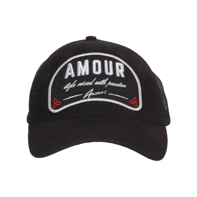 Casquette de camionneur (Noir) de Amour Polyester