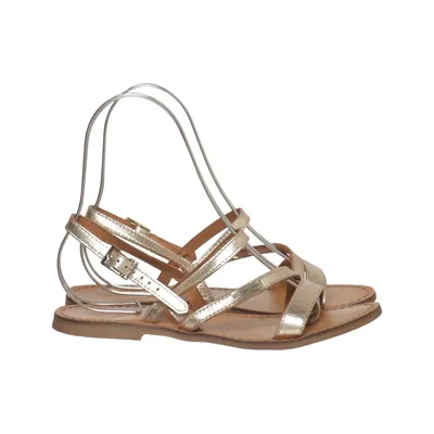 Sandals (Gold, Beige) from Les Tropeziennes Leather