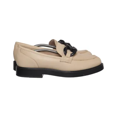 Loafers (Beige) from Pat Calvin Leather