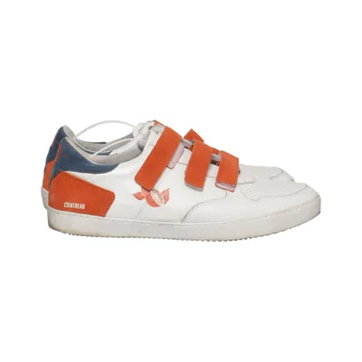 Sneakers (Vit, Orange, Blå) från Contra Skinn