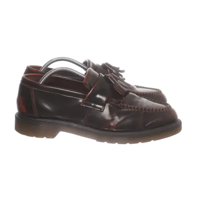 Loafers (Zwart, Rood) van Dr. Martens
