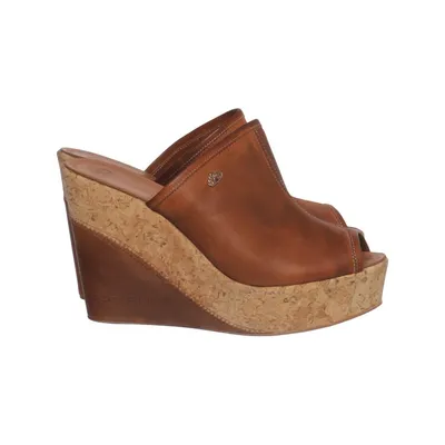 Chaussure compensées (Marron) de Fornarina Cuir