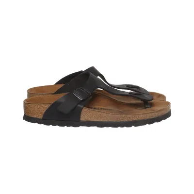 Tongs (Noir) de Birkenstock Cuir
