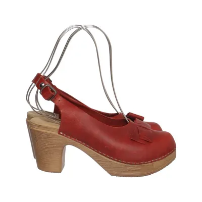 Sabots (Rouge) de Calou Cuir