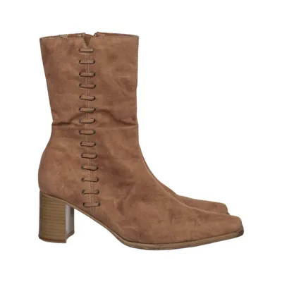 Heeled boots (Brown) from Gino Ventori