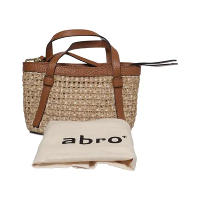 Shoulder-bag (Brown, Beige) from Abro