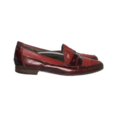 Loafers (Rød) fra Sauro Læder