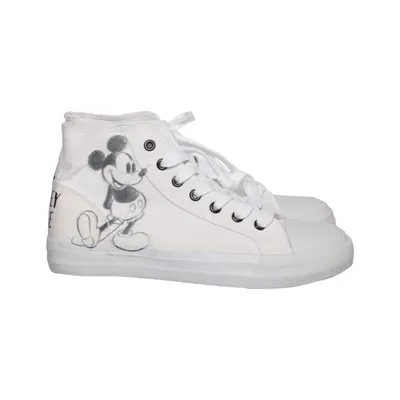 Chaussures en toile (Blanc) de Disney Mickey Mouse