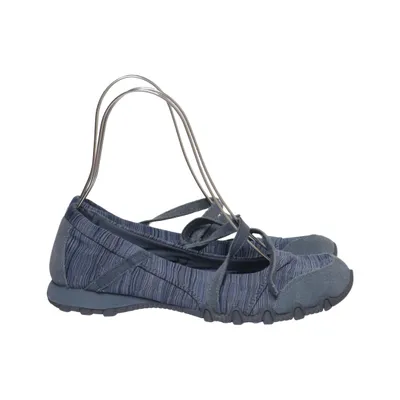 Ballerinasko (Blå) fra Skechers Læder