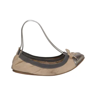 Ballerina's (Beige, Grijs, Zilver) van Aldo Leer