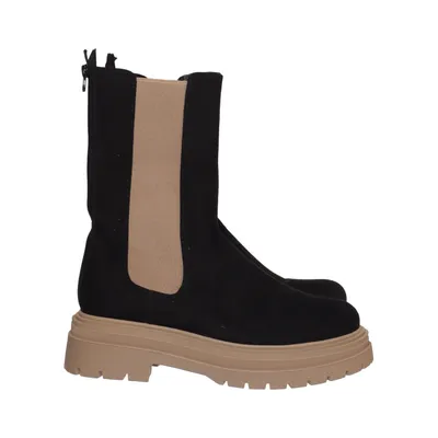 Chelsea boots (Svart, Beige) från Catwalk