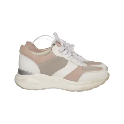 Baskets (Blanc, Rose, Gris) de Fraiche Cuir