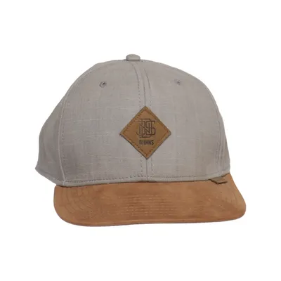Baseball cap (Gray, Brown) from Djinns Cotton, Polyester