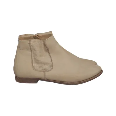 Bottines (Beige) de SPM Cuir
