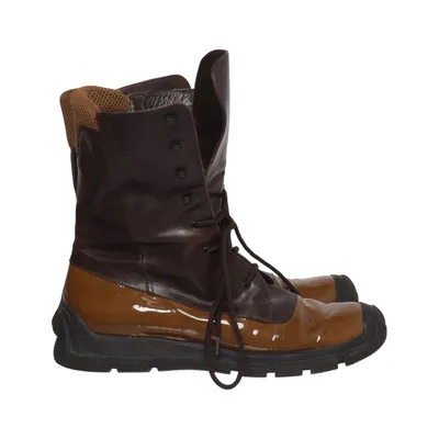 Bottes à lacets (Marron) de Lagersons