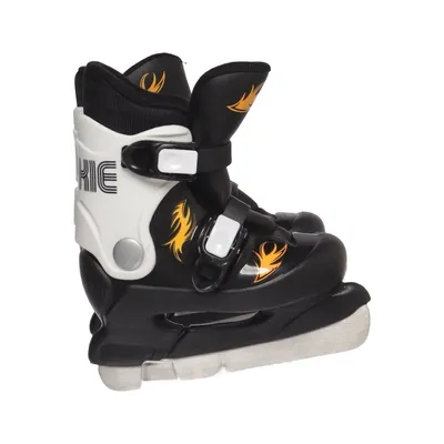Patins à glace (Noir, Blanc) de Rookie