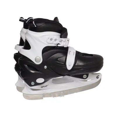 Patins à glace (Noir, Blanc) de Graf