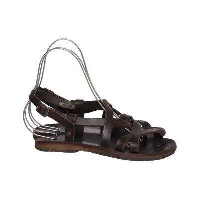 Sandales (Marron) de Duckfeet Cuir