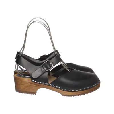 Träskor (Svart) från Swedish Clogs Skinn
