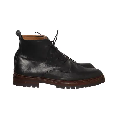 Laced boots (Black) from Bobbies Leather