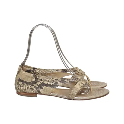 Sandales (Beige, Or, Multicolore) de Kennel Und Schmenger Cuir