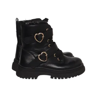 Bottes à lacets (Noir) de Friboo Cuir