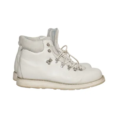 Bottes à lacets (Blanc) de Diemme Cuir