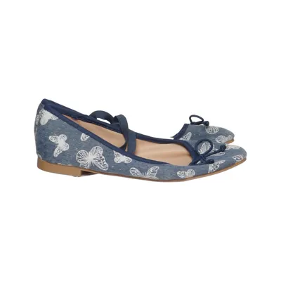 Ballet flats (Blue, White) from Inspire